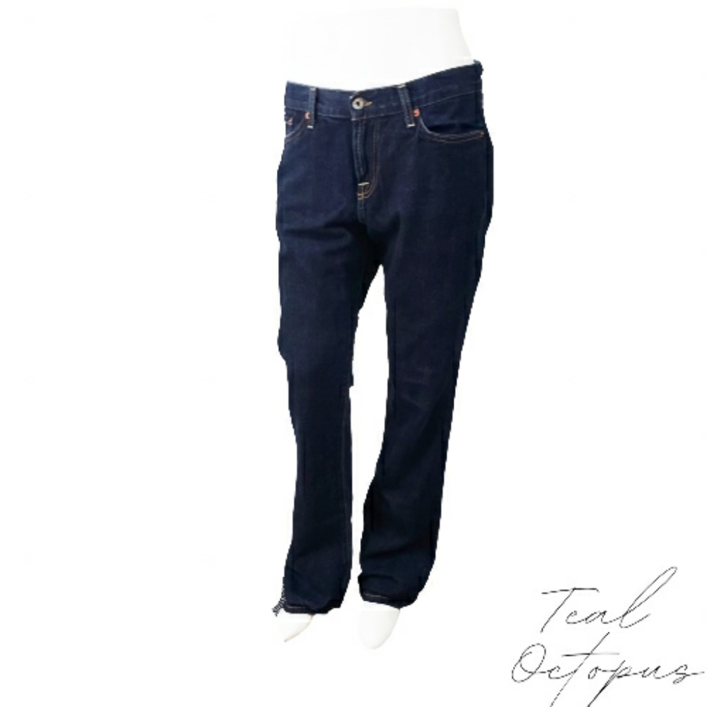 LUCKY BRAND JEANS DARK SAMPLE TAG 8 29 BOOT RARE